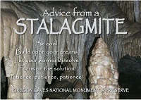 Your True Nature Magnet - Advice from a Stalagmite